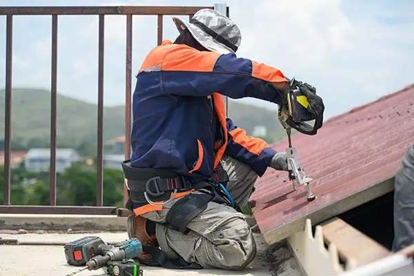 Roof Repairs on a Newcastle house
