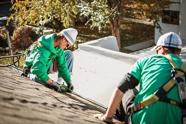 Commercial Roofing on a Newcastle house