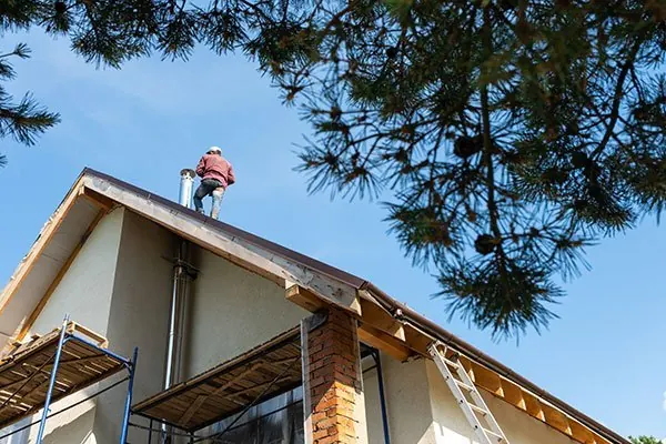 Asbestos Roof Replacement on a Newcastle house